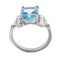 Bague 52 Bague topaze et diamants 58 Facettes 1607