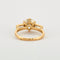 Bague 55 Bague Solitaire diamant 2,85 ct or jaune 58 Facettes
