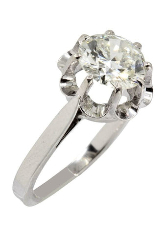 Bague SOLITAIRE DIAMANT 1.53 CARAT 58 Facettes 042221