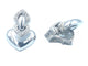 Boucles d'oreilles BVLGARI. Boucles d’oreilles Doppio Cuore or et diamants 58 Facettes