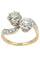 Bague BAGUE TOI ET MOI DIAMANTS 58 Facettes 046841