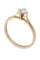 Bague 48 Solitaire diamants, or jaune 58 Facettes 064111