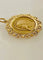 Pendentif Grande Médaille En Or Au Profil De La Vierge 58 Facettes 695919