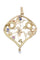 Pendentif Pendentif saphirs perle tourmalines 58 Facettes 079811