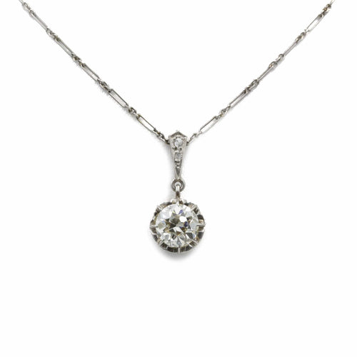 Collier Collier Platine & Diamants 58 Facettes 220277R