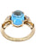 Bague BVLGARI - BAGUE TOPAZE CABOCHON ET DIAMANTS 58 Facettes 075191