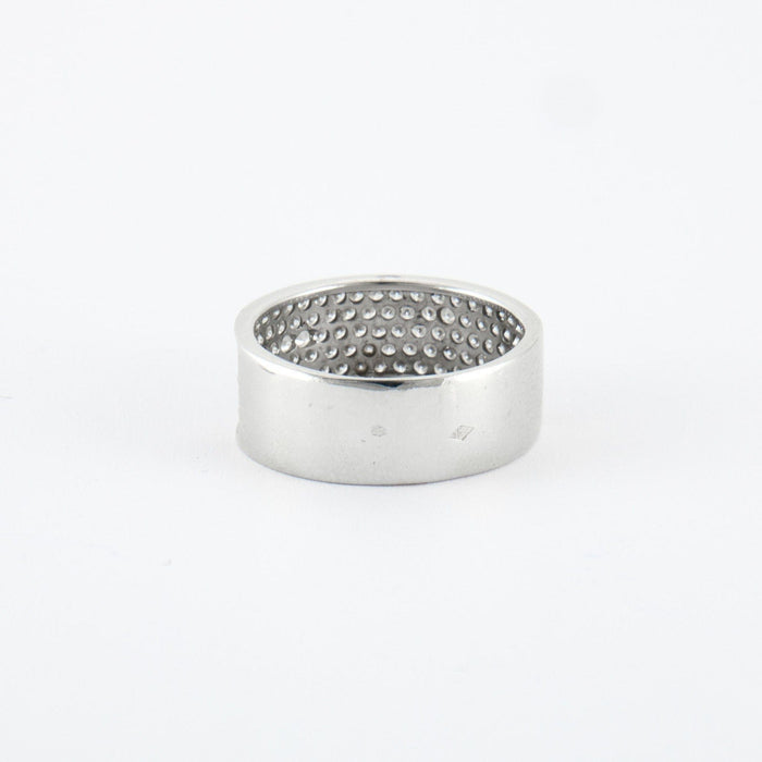 Bague Bague en or blanc & diamants 58 Facettes