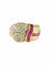Bague 55 Bague Rubis calibrés Diamants 58 Facettes