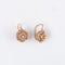 Boucles d'oreilles Paire de dormeuses anciennes, serties de perles 58 Facettes