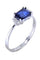 Bague Bague moderne, saphir, diamants 58 Facettes 063531