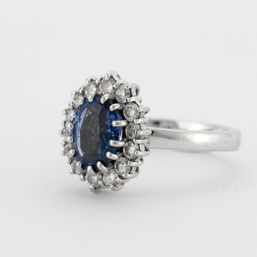 Bague 65 Bague Pompadour Saphir Diamants 58 Facettes EL2-101