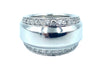 Bague 53 CHOPARD. Collection La Strada, bague or blanc et diamants 58 Facettes