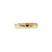 Ring 52 Solitaire - Gold & princess diamond 58 Facettes 220336R
