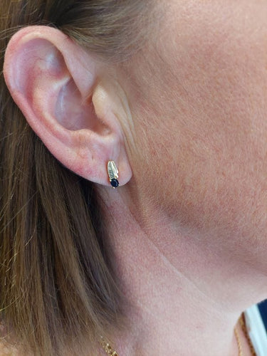 Boucles d'oreilles BOUCLES D'OREILLES SAPHIRS ET DIAMANTS 58 Facettes 071651