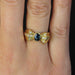 Ring 53 Pre-owned sapphire diamond knot ring 58 Facettes 21-222B