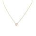 Necklace Dinh Van necklace, “Le Cube”, yellow gold, diamond 58 Facettes 32681