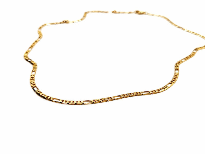 Collier Collier Maille alternée Or jaune 58 Facettes 1223538CN