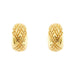 CHAMENTO earrings - Rounded hoop earrings 58 Facettes 34905