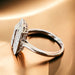 Ring White Gold Pave Brilliant Ring 58 Facettes A 7575