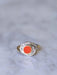 Coral and diamond swirl ring 58 Facettes