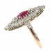 Ring 53 Ring, Diamond, ruby 58 Facettes 22298-0136