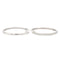 Boucles d'oreilles Boucles d'oreilles Créoles Or blanc Diamant 58 Facettes 2208701CN