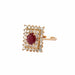 Ring LOVE RING GOLD & RUBY 58 Facettes BO/220058 STA