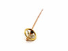 Brooch Pin Yellow Gold Emerald 58 Facettes 1254360CN