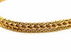 Bracelet Palm tree mesh bracelet Yellow gold 58 Facettes 1639186CN