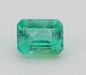 Gemstone Emerald Certificate 0.66cts GFCO 58 Facettes 178