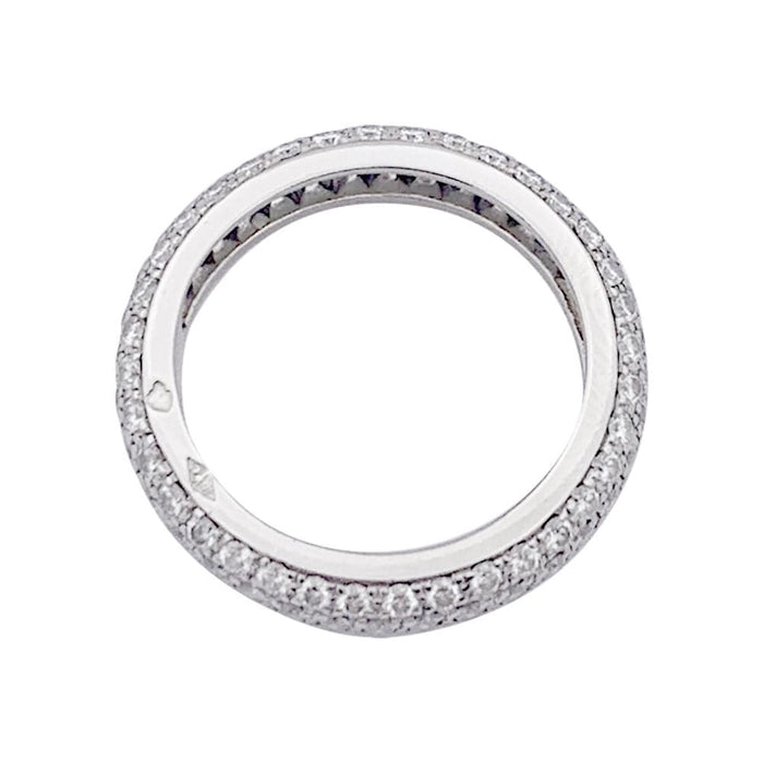 Bague 50 Alliance Cartier platine, diamants. 58 Facettes 33532