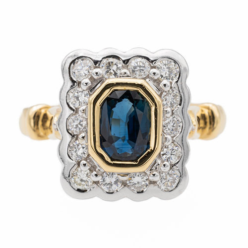 Bague 52 Bague Or jaune Saphir 58 Facettes 2623848CN