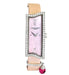 Chaumet “Frisson” watch in white gold, diamonds, mother-of-pearl and tourmaline. 58 Facettes 30621