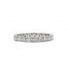 Ring 61 / White/Grey / 750 Gold American Alliance 1.30 Carats Of Diamonds 58 Facettes 220417R
