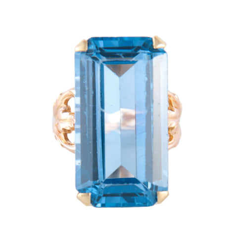 Bague BAGUE OR & TOPAZE 58 Facettes BO/220036 RIV