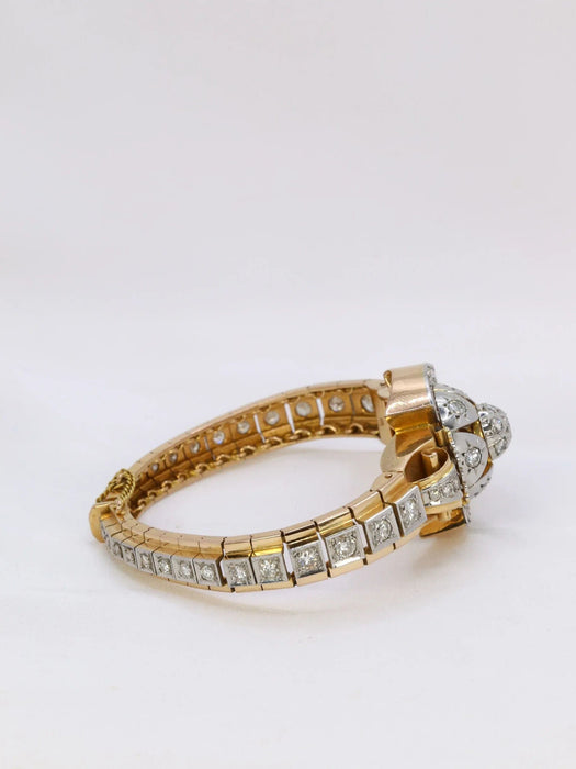 Montre Bracelet Montre vintage diamants 58 Facettes 906
