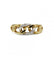 Bague 56 / Jaune / Or 750 Bague Or Et Diamants 58 Facettes 220092R