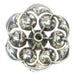 Silver Clip, Diamond Button 58 Facettes 14095-0001
