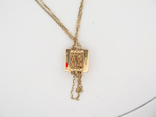 Collier collier BOUCHERON pendentif dechaine t 40 or jaune 12 diamants 0.48 ct 58 Facettes 251031