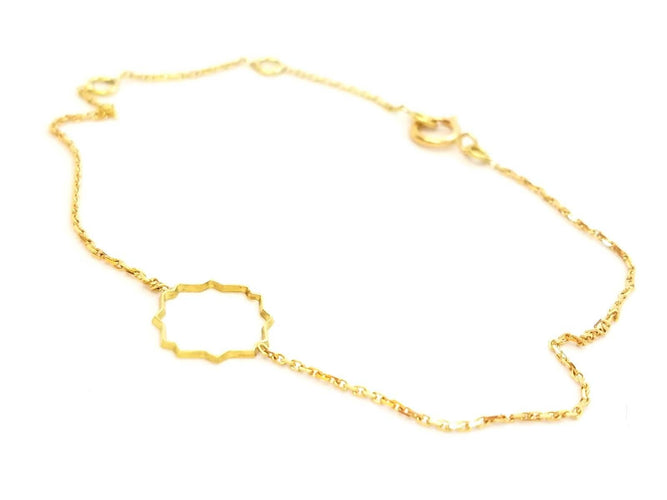 Bracelet Bracelet Transparence Or jaune 58 Facettes 578931RV