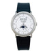 Watch Blancpain watch, “Villeret”, steel, leather. 58 Facettes 31093