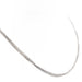 Necklace Cable link necklace White gold 58 Facettes 1649198CN
