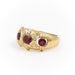 Yellow Gold Ruby Ring 58 Facettes