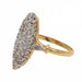 Ring 51 Marquise Ring Yellow Gold Diamond 58 Facettes 2719095CN