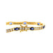 Bracelet Bracelet saphirs 2.72 carats et diamants 1.68 carat en or jaune 58 Facettes 240507