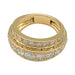 Bague Bague en or jaune, diamants. 58 Facettes