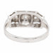 Bague 51 Bague Tank Or Blanc diamant 58 Facettes 2360810CN