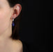 Earrings Tanzanite and diamond earrings 58 Facettes 22-551