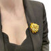 Broche Broche Fred "Chat" en or jaune et émaux. 58 Facettes 30759