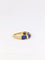 Bague Bague vintage or jaune lapis lazuli 58 Facettes 815
